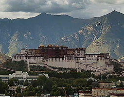 开宁慢直播球机赋能新鼎酒店定格布达拉宫之美