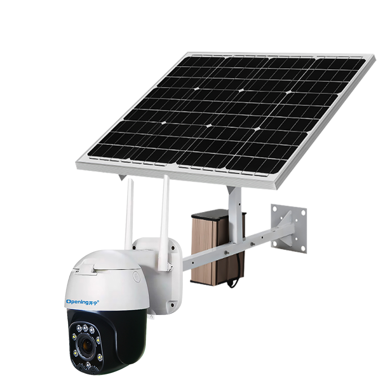 4G太阳能供电监控系统 