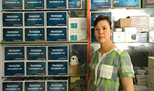 开宁智能黑光全彩监控生产厂家客户见证